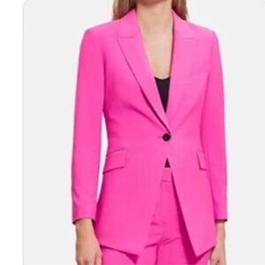 Theory size 6 pink Etiennette suit